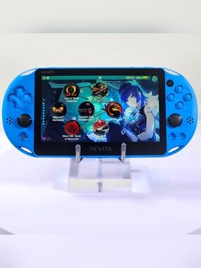 Sony PS Vita Slim 2000 Blue Model | Plug & Play | Accessories & Content
